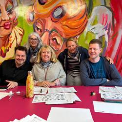 Norbertito, Françoise, Sarah, Andreas