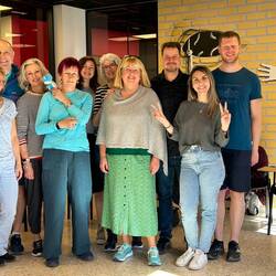 last day with Vanessa, Pauline, Beth and Brian 🤗