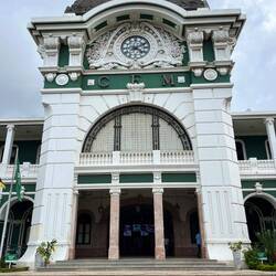 The station is stunning