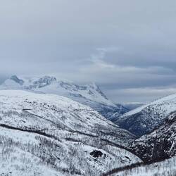 Blick zurück auf den Fjord
