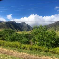 Driving to Lahaina