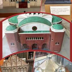 Models of 5 of the largest Synagogues in South Africa
