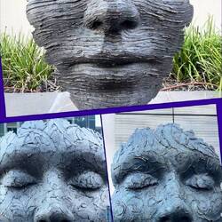 Many FACES Sculpture