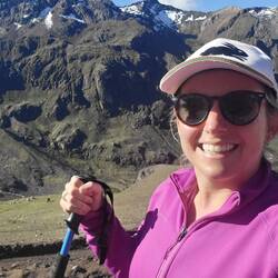 On the way up (when it was sunny!)