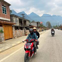 Gilles et son "easy rider"