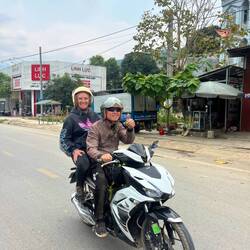 Claire et son "easy rider"