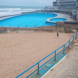 Am Praia Grande dann die Luxusversion noch ohne Wasser