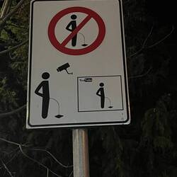 Interessante Schilder