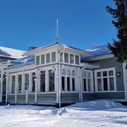 Ein paar nette Häuser gibt es in Kemi