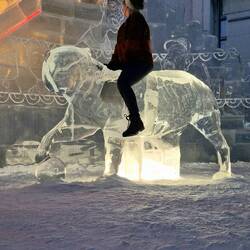 Das war die Wirklichkeit, aber immerhin konnte man sich draufsetzen