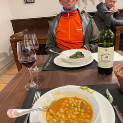The wonderful bean soup last night