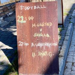 Wer spielt den heute?