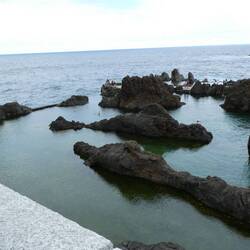 Porto Moniz natural sea pools, bit fresh for a swim today