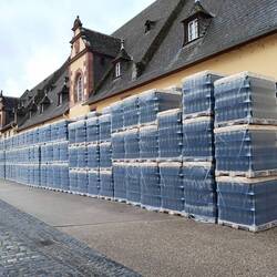 Weinflaschen Schloss Vollrads