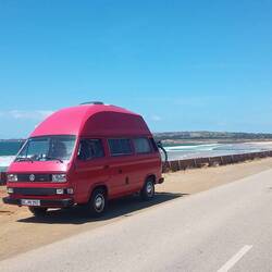Unterwegs am Praia de São Torpes