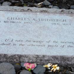 Charles was buried here standing up to watch the sea