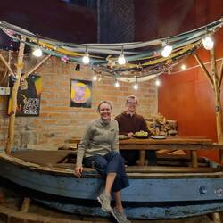 Abendessen im Boot 🛶