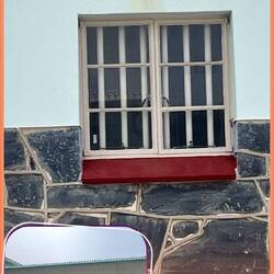 YES, this was Mandela's cell in isolation for most of his years here