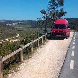 Odeceixe, bitte draussen parken, nur ein paar hundert Meter