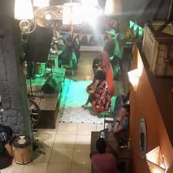 Peña mit Folklore Musig