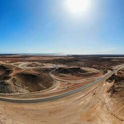 Woodleigh Crater - recorded as the fourth largest impact crater in the world