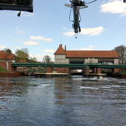 Schleuse Kleinmachnow - 1 von 5 geschafft