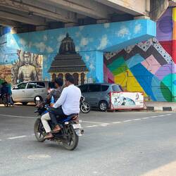 We have seen murals all over the place