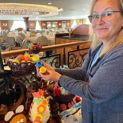 How did they get the egg out of the egg?