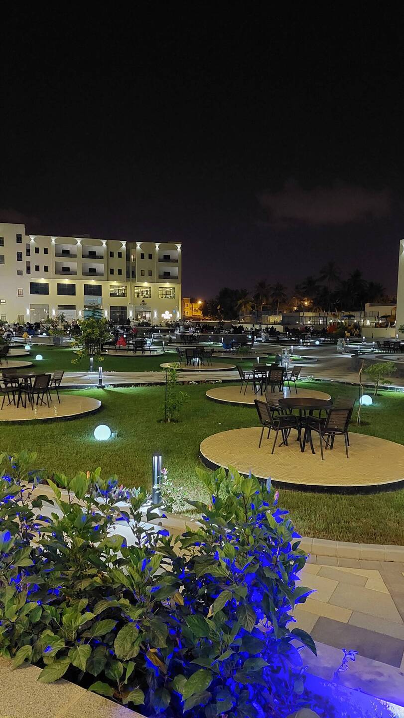 Der Garten unseres Hotels