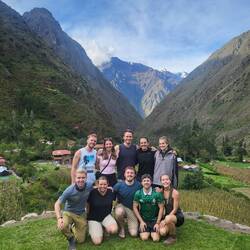 The 'QR10' - the 10 of us who are doing the whole 65 day tour from Quito to Rio!