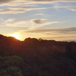 Sonnenaufgang im Canyon