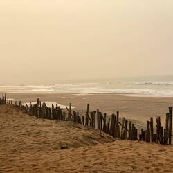 Beautiful view of the Bay of Bengal