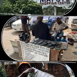 They like their shoes- many polishing and shoe fixing places on the street
