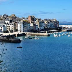 The marina of Douarnenez