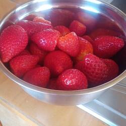 Heute Erdbeeren aus Portugal ohne schlechtes Gewissen 👍😁