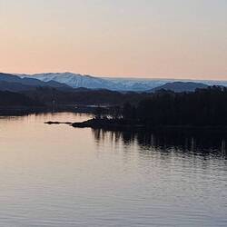 Entry to the fjord