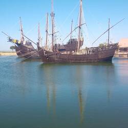 Kolumbus seine Entdeckerschiffe