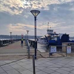 Die Fähre von Klaipeda auf die kurische Nehrung