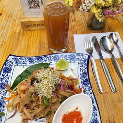 Gab's delicious vegan lunch!