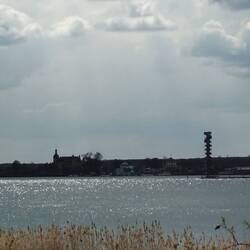 Blick auf Bitterfeld