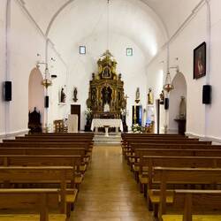 Kirche in Sant Francesc - Innenansicht