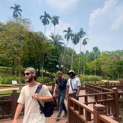 Tour au jardin botanique