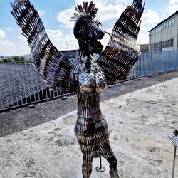 Mit Löffeln hergestellt