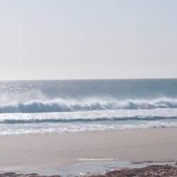 Rechts Atlantik, links Mittelmeer dahinter Marokko