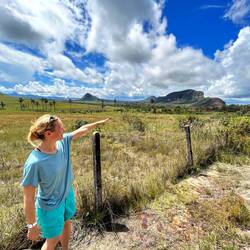 mit Fantasie: ein Felsen, der wie ein auftauchender Wal aussieht / whale rock