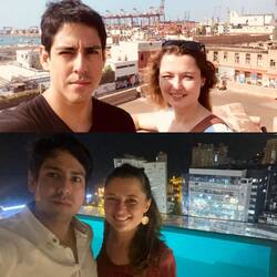 Francisco and I in 2018 vs. 2023 in Lima 😀