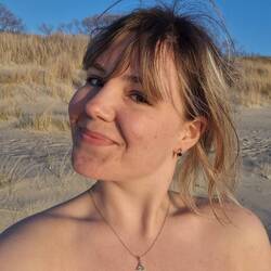 Baden im Sonnenuntergang