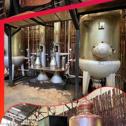 Distilling ylang ylang