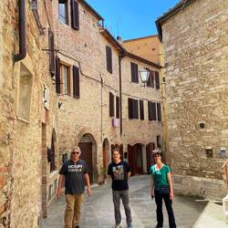 Darryl, Mike & Sondra in Asciano