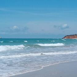 Hinten im Meer Sancti Petri